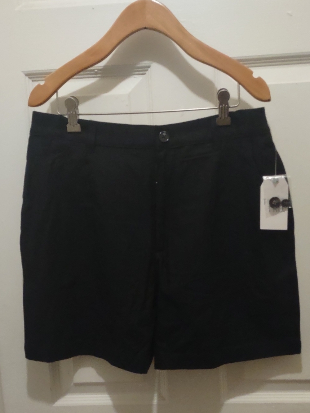 Time and Tru Black Women’s Bermuda Shorts